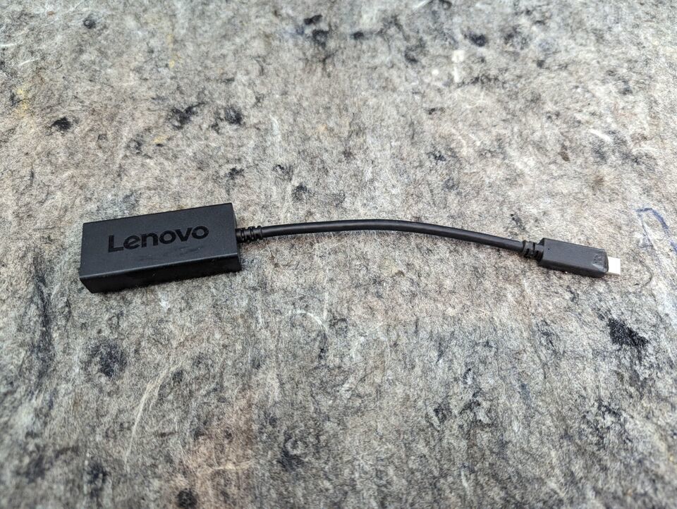 USB-C to VGA Original LENOVO Flat Adapter (I2) - $4.99