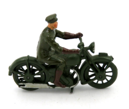 Vintage Britains No. 1791 Royal Corps Signals Motorcycle Dispatch Rider - £23.26 GBP