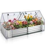 6 x 3 x 3&#39; Outdoor Garden Raised Garden Bed Planter Box Flower Bed w/Gre... - €94,56 EUR