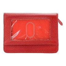 Lock Wallet - RFID Blocking Wallet for Men and Women Protection from Theft (Red) - £7.75 GBP