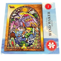 Wind Waker Stained Glass Legends of Zelda Jigsaw Puzzle 550 Piece - £18.87 GBP