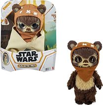 Star Wars Galactic Pals Plush 11-Inch Toy, Jawa Soft Doll with Carrier &amp;... - £27.40 GBP