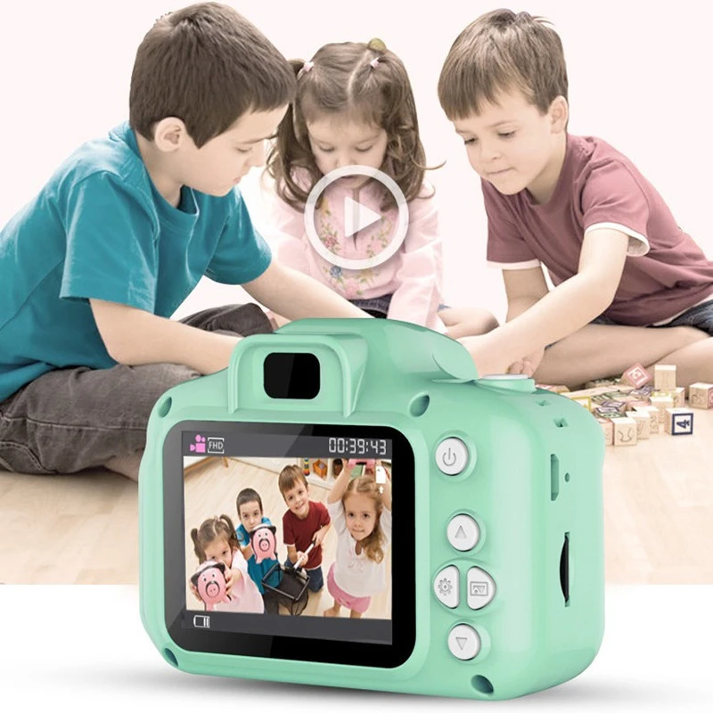 X2 Children Camera 2 Inch Display Screen 1080P Projection Video Camera Kids - £10.76 GBP+