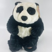Dakin Applause Lou Rankin Pandora Panda Bear Plush 11&quot; Stuffed Pot Belly w Tags - £21.46 GBP