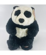 Dakin Applause Lou Rankin Pandora Panda Bear Plush 11&quot; Stuffed Pot Belly... - £21.66 GBP