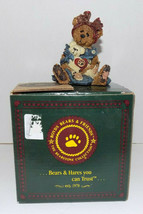 Boyds Collection Momma McBear and Caledonia Quiet Time #227711 3.5&quot; Tall - £12.51 GBP