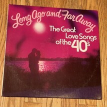 Lp Record 33 1/3 1940s love songs/long ago and far away #62651 columbia ... - $3.59