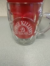 George Killian&#39;s Irish Red 16 ounce Etched Glass Beer Mug Pint - £7.07 GBP