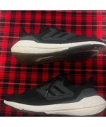 Adidas Men&#39;s ultra boosts 22 Black Running Shoes - $80.41