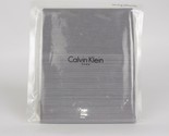 Calvin Klein HAZE Dappled Border Mussel Grey King Pillowcases - $52.75