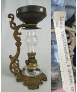 Antique 1800s Vapo-Cresoline Minature Oil Lamp Medical Vaporiser cast iron - $1,275.49 MXN