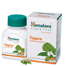 Himalaya Herbal Tagara 60 Tablets | Pack of 1,2,3,4,5,6,8,10,12,15,20 Bo... - $11.86+