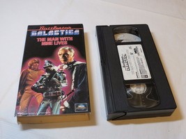 Battlestar Galactica VHS Tape The Man with Nine Lives Lorne Greene Richa... - £7.80 GBP