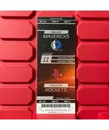 Houston Rockets Dallas Mavericks NBA Ticket Stub OJ Mayo Tied CH 40 Poin... - $428.19 MXN