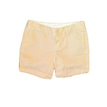 J.CREW Shorts Tan Brushed Short Broken In Boyfriend Size 2 Distressed Chino - $22.78