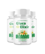 3-Pack Gluco Elixir Capsules – GlucoElixir Natural Glycogen Support - 18... - $36.95