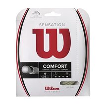 Wilson Sensation Neon 16 Tennis String - Set, Green - £11.89 GBP+