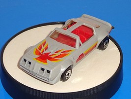 Matchbox Toys 1980s Release Pontiac Firebird Trans Am T-Top Gray w/ Macau Base - £4.72 GBP