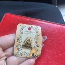 Gold Beehive Friendship Pin - $8.00