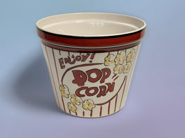 Tabletops Unlimited Kitchen Prep 101 Ceramic Popcorn Bucket Bowl - $19.99
