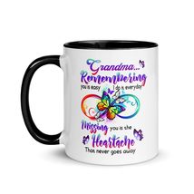 Memory Of Grandma In Heaven Mug, Loss Of Grandma Mug, Missed Grandma Mug Gifts f - £14.90 GBP+