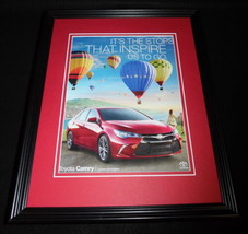 2016 Toyota Camry Framed 11x14 ORIGINAL Advertisement - $34.64