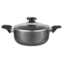 Brentwood 3 Qt. Round Aluminum Dutch Oven in Gray - $44.95