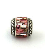Brighton St. Michel Bead, Pink, JC1893,  Silver Plated Finish,  New - $30.39