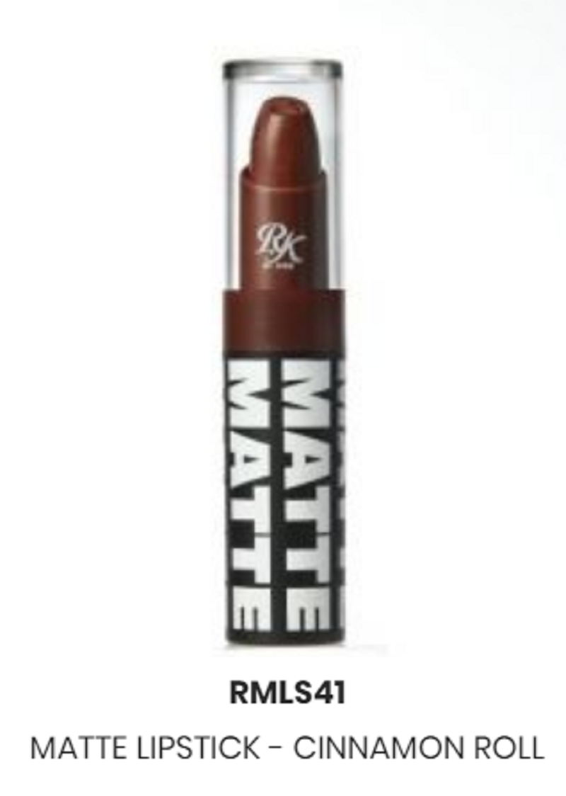 RK BY KISS  MATTE LIPSTICK CINNAMON ROLL COLOR MATTE LIPSTICK RMLS41 - $2.95