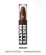 RK BY KISS  MATTE LIPSTICK CINNAMON ROLL COLOR MATTE LIPSTICK RMLS41 - $2.95