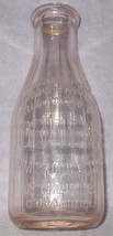 Borden's Farm Products Embossed One Quart Milk Bottle - $374.89 MXN