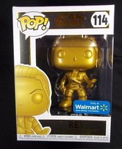 Funko Pop! STAR WARS gold Rey 114 vinyl figure  Walmart exclusive NEW - £7.43 GBP