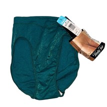 Vanity Fair Vintage NWT Bodysleekers Emerald Green High-Rise Panty sz 5 - £19.16 GBP