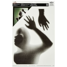 Shadowy Figure Window Cling, Gray &amp; Black, 11&quot; X 17&quot;, Halloween by - $11.16