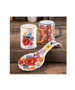 The Pioneer Woman Flea Market Spoon Rest and Salt &amp; Pepper Shakers - $16.89
