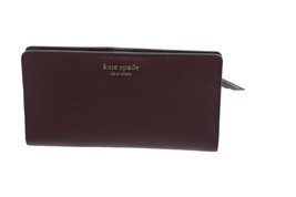 Kate Spade New York Cameron Large Slim Bifold Wallet (Cherrywood) - £46.97 GBP