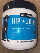 ActivPhy Hip &amp; Joint for Senior Dogs 75ct Mobility/Comfort 19.84oz 8/2026 - £19.66 GBP