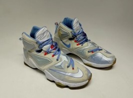 Nike LeBron 13 Christmas Men&#39;s Basketball Shoes Size 9.5 Blue White Snea... - £39.95 GBP