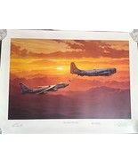 Silver King at the Pump Robert Watts KC-97 Fueling RB-47H Air Force Prin... - €279,12 EUR