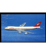 ac0318 - Aircraft - Qantas Australia Airways 747B, in flight - postcard - $35.83 MXN
