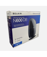 Belkin N600 DB (F9K1102) 300 Mbps 4-Port Wireless Dual-Band N+ Router, Open Box - £23.34 GBP