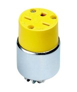 Leviton 615CA 15 Amp, 250 Volt, Cord Outlet, Armored, Grounding, Steel - $27.54 CAD