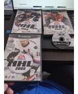 Nintendo Gamecube Nhl Bundle ( Nhl 2003,2004,2005,2006) - $388.52 MXN