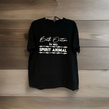 Beth Dutton Is My Spirit Animal Black Short Sleeve T-Shirt XL - £10.66 GBP