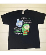 Zelda Navi And Link Rick And Morty Parody T-shirt L - £17.14 GBP