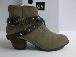 Dolce Vita DV Size 6 M Jacy Taupe Suede Ankle Boots New Womens Shoes - £84.85 GBP