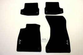 New OEM Genuine Audi A5 S5 Black Floor Mats Front Rear 2018-2021 Convertible 4pc - £108.98 GBP