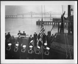 WWII US Naval Training School (WR) Bronx NY Photo WAVE Officers Visit Sh... - £15.49 GBP