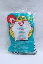 ORIGINAL Vintage 2000 McDonald&#39;s Ty Teenie Beanie Baby Blizz White Tiger - $14.84
