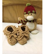 Handmade Baby Booties - Indian Moccasins with Fringe - Crochet by Cathy - $20.51 CAD